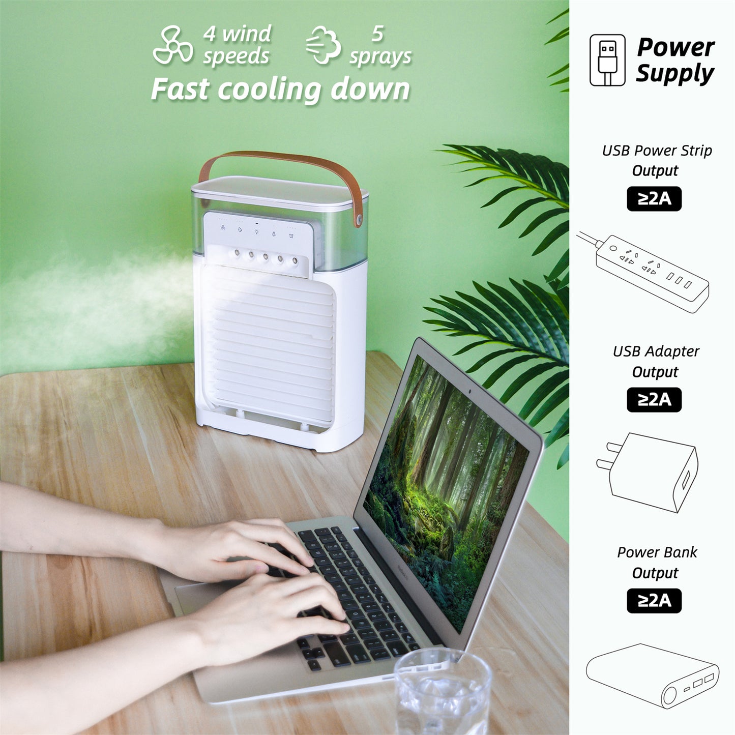 BAC-3P Desktop Air Cooler